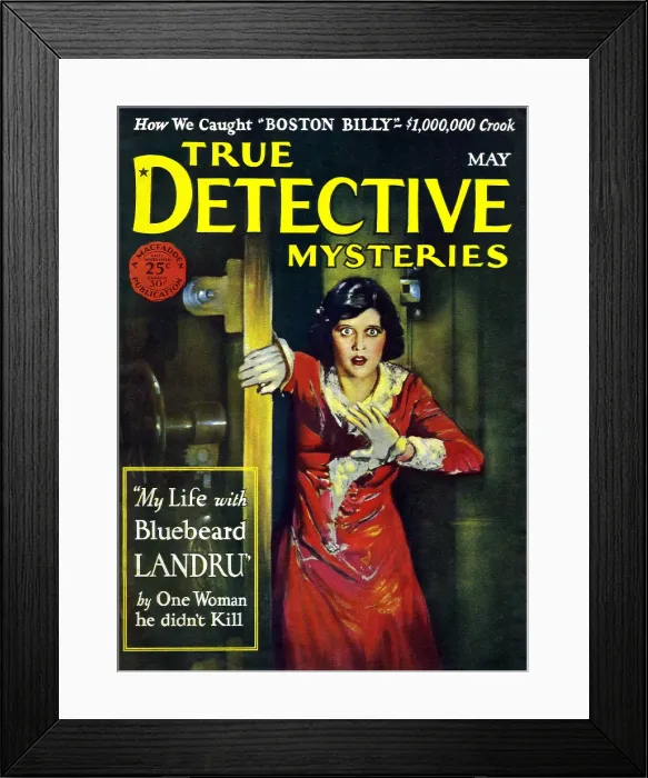 Framed Print : My Life With Bluebeard Landru Framed Print : My Life With Bluebeard Landru