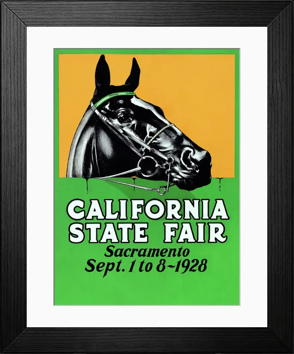 Framed Print : California State Fair, Sacramento, Sept. 1 to 8, 1928 Framed Print : California State Fair, Sacramento, Sept. 1 to 8, 1928