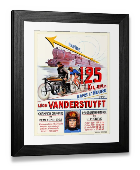 Framed Print : Leon Vanderstuyft