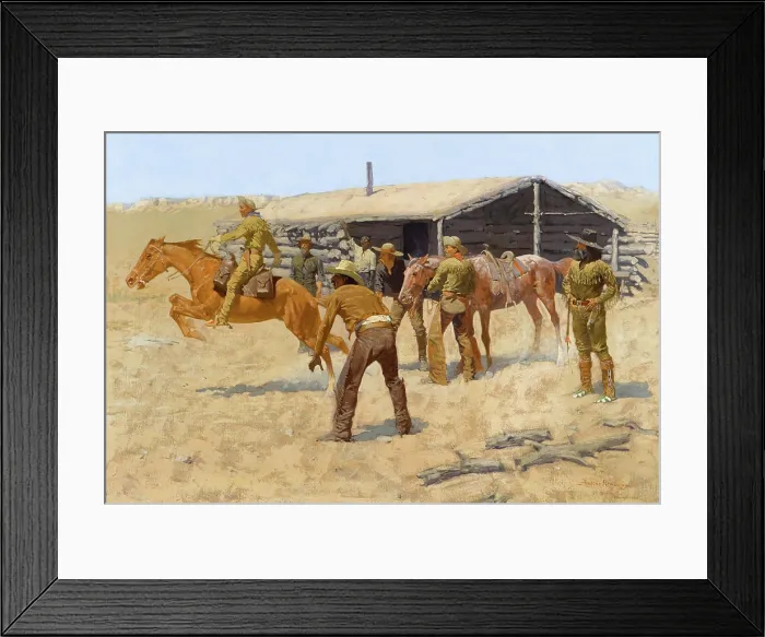 Framed Print : The coming and going of the pony express Framed Print : The coming and going of the pony express