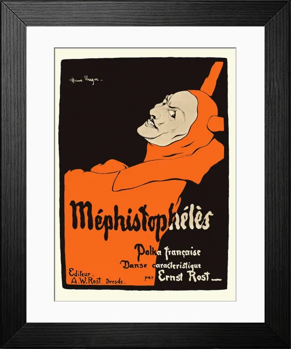 Framed Print : Mephistopheles Framed Print : Mephistopheles