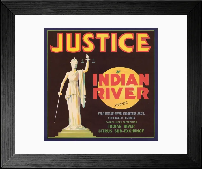 Framed Print : Justice Brand Framed Print : Justice Brand