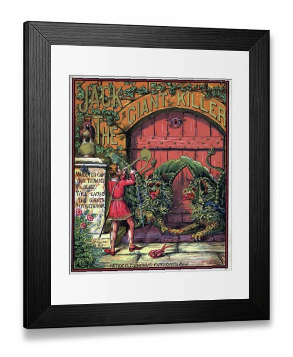 Framed Print : Jack The Giant Killer Framed Print : Jack The Giant Killer