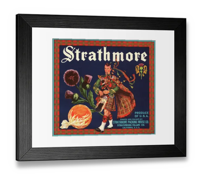 Framed Print : Strathmore Brand Framed Print : Strathmore Brand