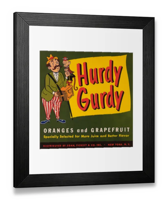 Framed Print : Hurdy Gurdy Framed Print : Hurdy Gurdy