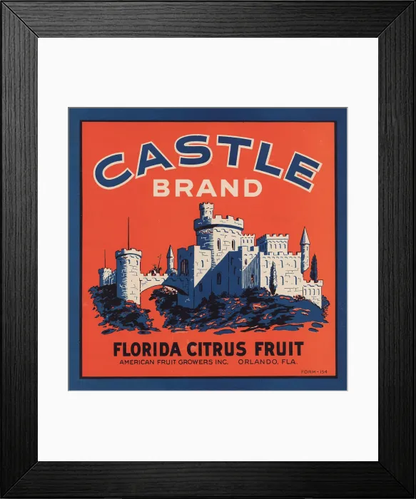 Framed Print : Castle Brand Framed Print : Castle Brand
