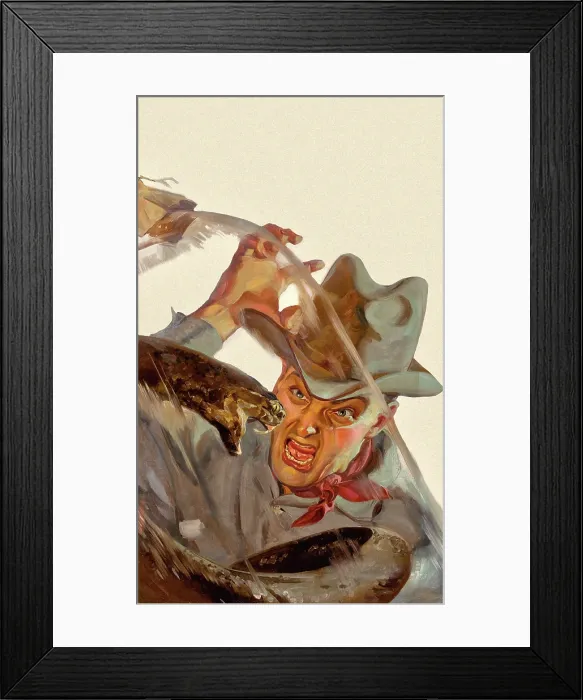 Framed Print : Attacked by a Viper Framed Print : Attacked by a Viper
