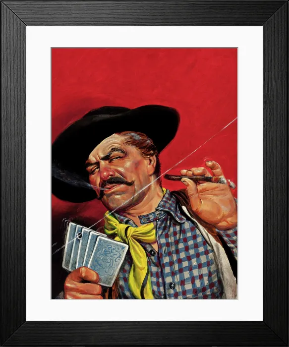 Framed Print : The Gambler Framed Print : The Gambler