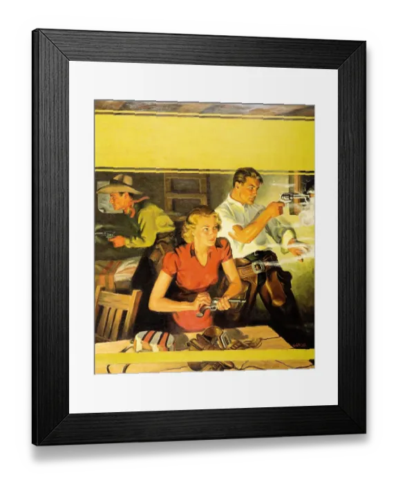 Framed Print : Defending the Stead Framed Print : Defending the Stead