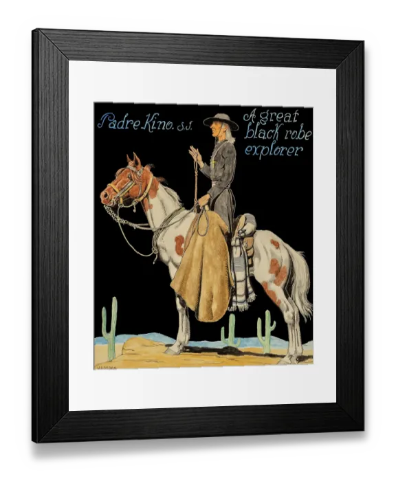 Framed Print : Padre Kino Framed Print : Padre Kino
