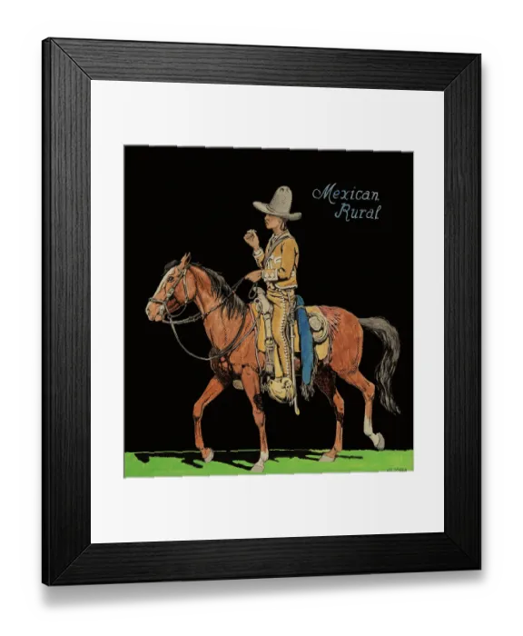 Framed Print : Mexican Rural Framed Print : Mexican Rural