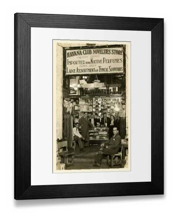 Framed Print : Havana Club Novelties Store Framed Print : Havana Club Novelties Store