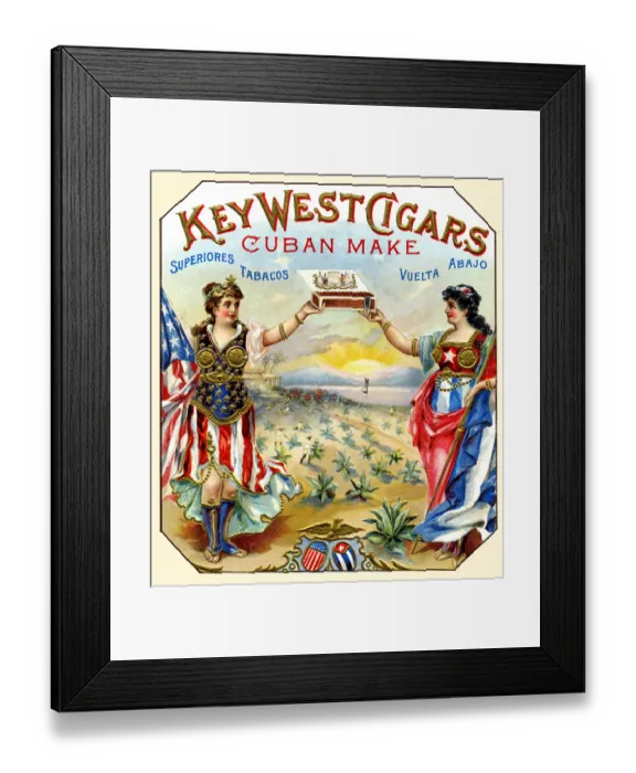 Framed Print : Key West Cigars Framed Print : Key West Cigars