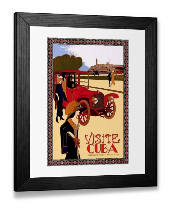 Framed Print : Visite Cuba - Ministerio del Turismo Framed Print : Visite Cuba - Ministerio del Turismo