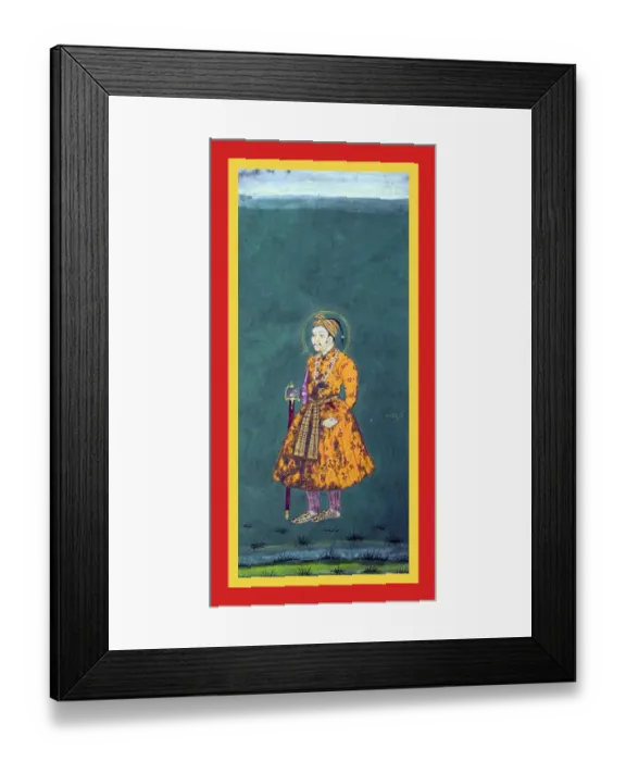 Framed Print : Akbar stands Framed Print : Akbar stands