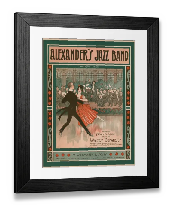 Framed Print : Alexander's Jazz Band Framed Print : Alexander's Jazz Band