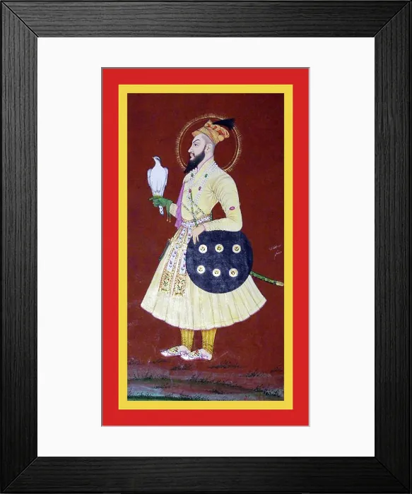 Framed Print : Sultan Muza'am, later Bahádur Shah Framed Print : Sultan Muza'am, later Bahádur Shah