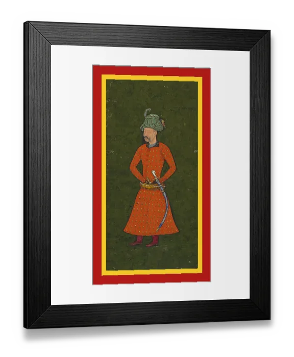 Framed Print : Shah ʿAbbas I of Persia Framed Print : Shah ʿAbbas I of Persia