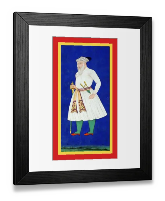 Framed Print : Mir Muḥammad Sayyid floats Framed Print : Mir Muḥammad Sayyid floats