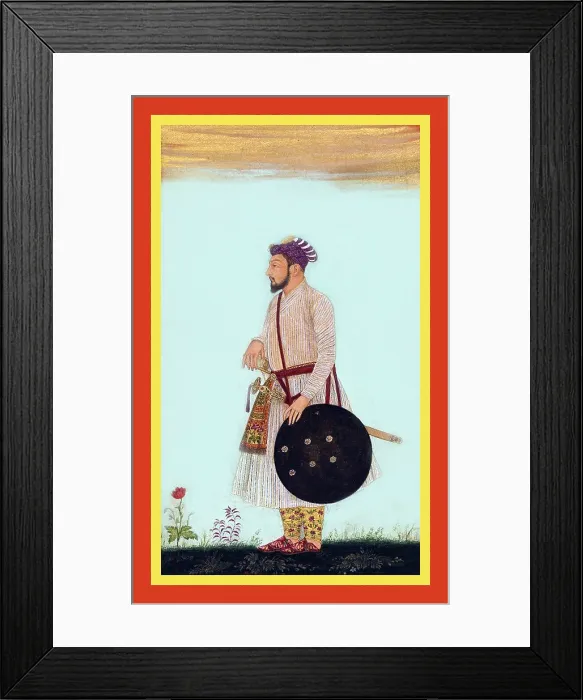 Framed Print : Luṭfullah Khá, son of Sa dullah Khan, grand vezir of Shah Jahann Framed Print : Luṭfullah Khá, son of Sa dullah Khan, grand vezir of Shah Jahann