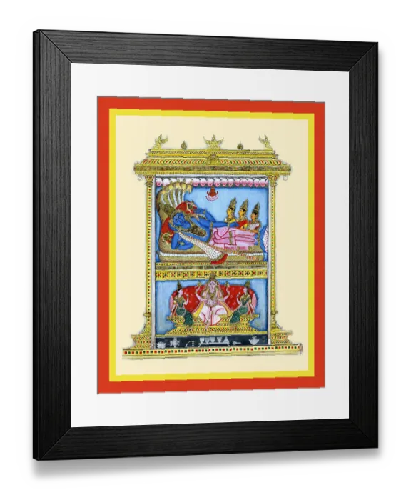 Framed Print : Temple with images of Garuda Framed Print : Temple with images of Garuda