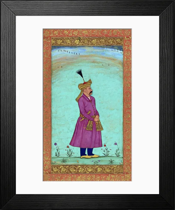 Framed Print : Muḥammad ʿAlí Beg, envoy from Persia Framed Print : Muḥammad ʿAlí Beg, envoy from Persia