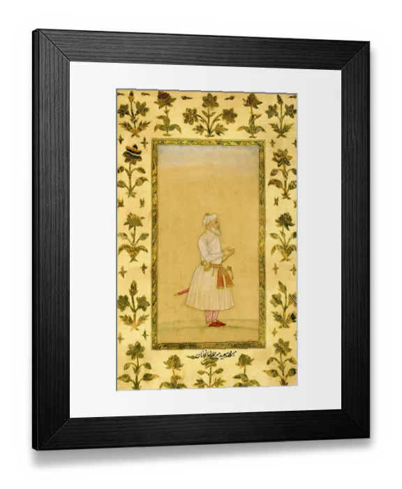 Framed Print : Mír Muḥammad Saʿíd Mír Jumla Xán i-Xánán Framed Print : Mír Muḥammad Saʿíd Mír Jumla Xán i-Xánán