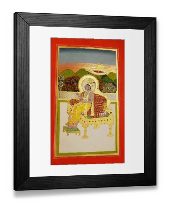 Framed Print : Rama, the seventh avatar of Vishnu Framed Print : Rama, the seventh avatar of Vishnu