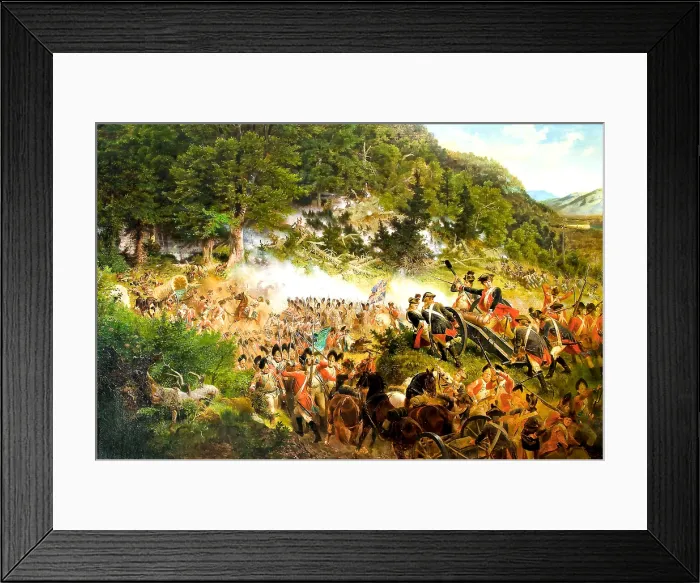 Framed Print : Braddock's Defeat Framed Print : Braddock's Defeat