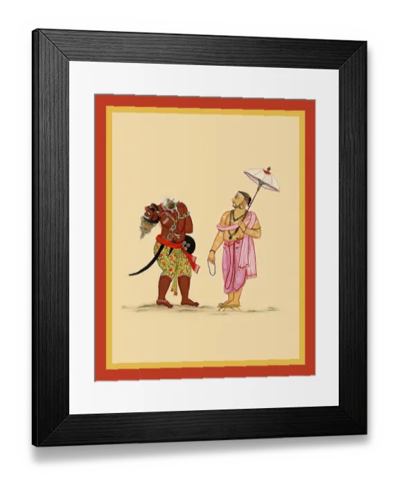 Framed Print : Paraśu Rama with the Vaishnava Namam Framed Print : Paraśu Rama with the Vaishnava Namam