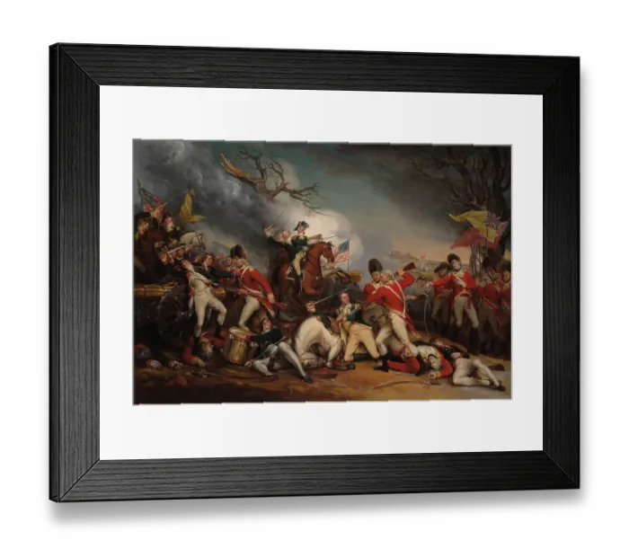 Framed Print : The Death of General Mercer Framed Print : The Death of General Mercer