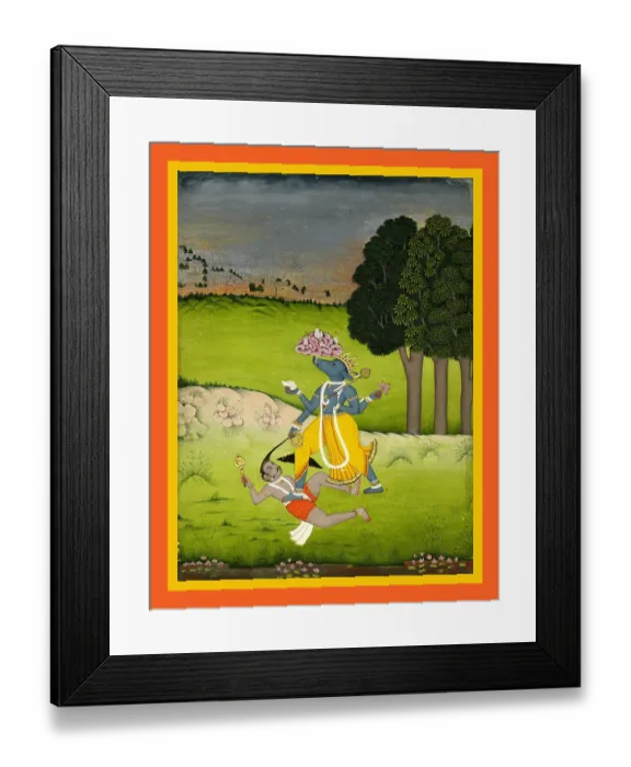 Framed Print : Vishnu in the form of Varaha Framed Print : Vishnu in the form of Varaha
