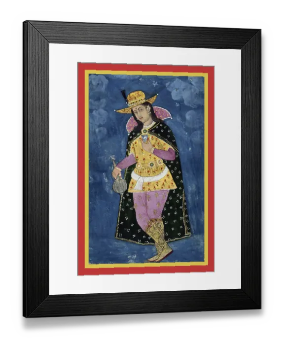 Framed Print : Figure in European dress Framed Print : Figure in European dress
