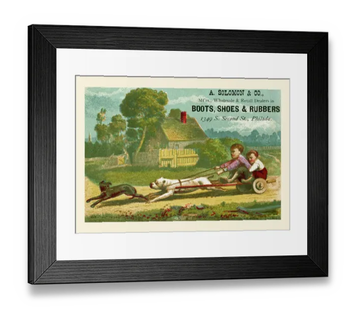 Framed Print : A. Solomon & Co - The Chase Framed Print : A. Solomon & Co - The Chase