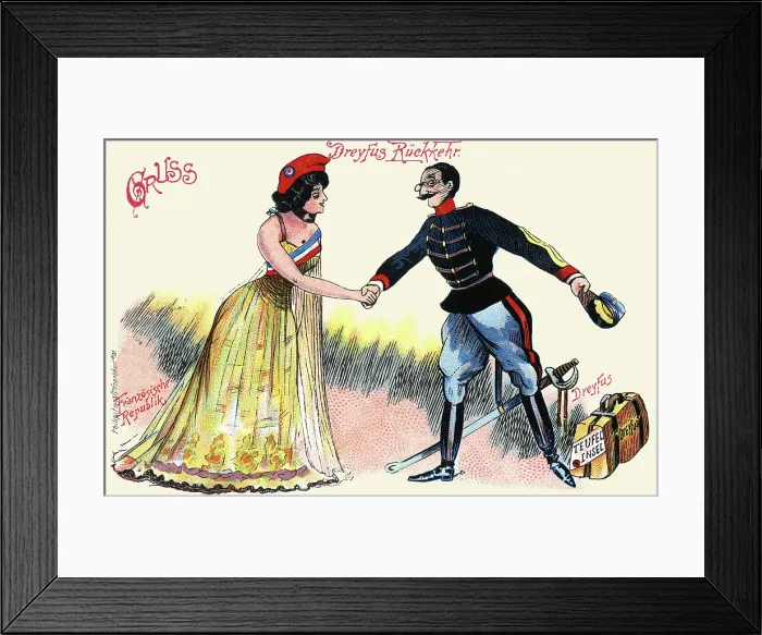 Framed Print : Dreyfus Ruckkehr Framed Print : Dreyfus Ruckkehr