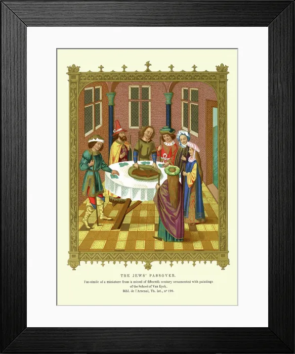 Framed Print : The Jew's Passover Framed Print : The Jew's Passover