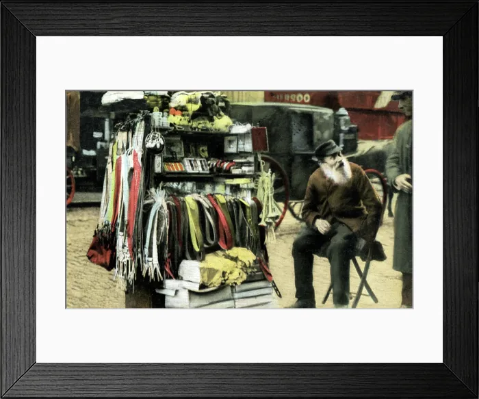 Framed Print : Belt Merchant Framed Print : Belt Merchant