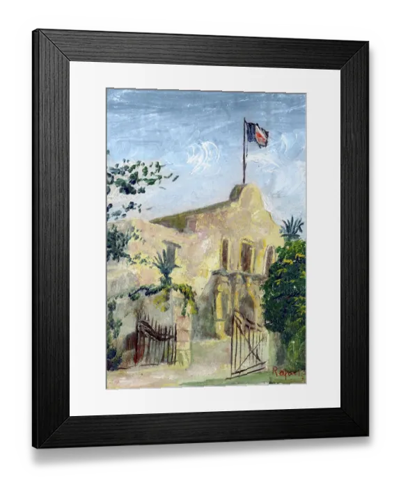 Framed Print : Gate to the Alamo Framed Print : Gate to the Alamo