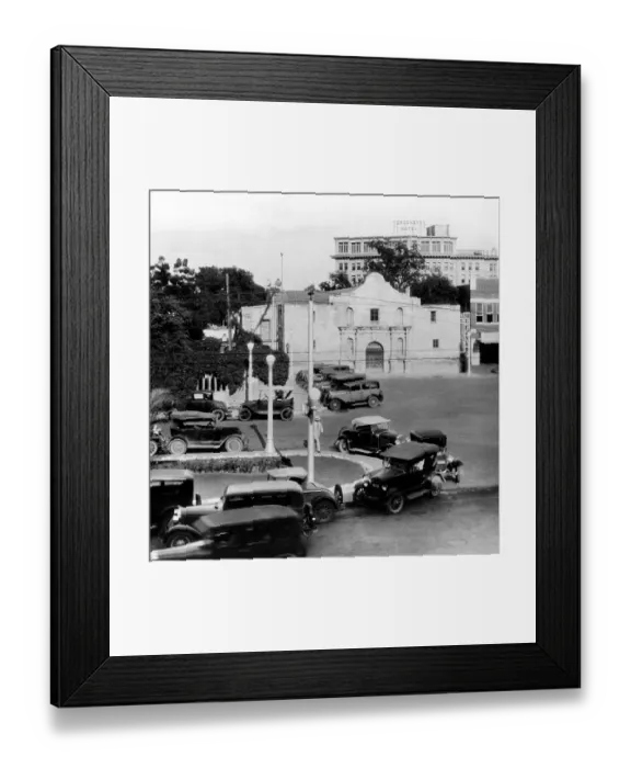 Framed Print : The Famous Alamo Mission Framed Print : The Famous Alamo Mission