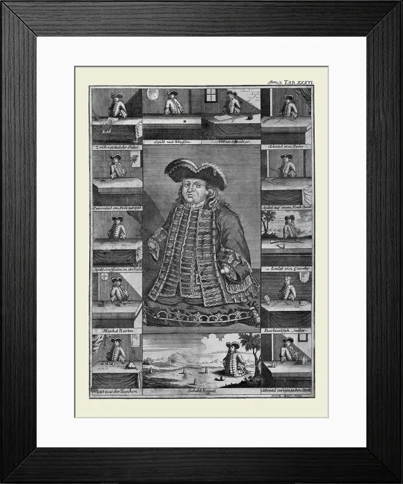 Framed Print : Thirteen Scenes of Performances Framed Print : Thirteen Scenes of Performances