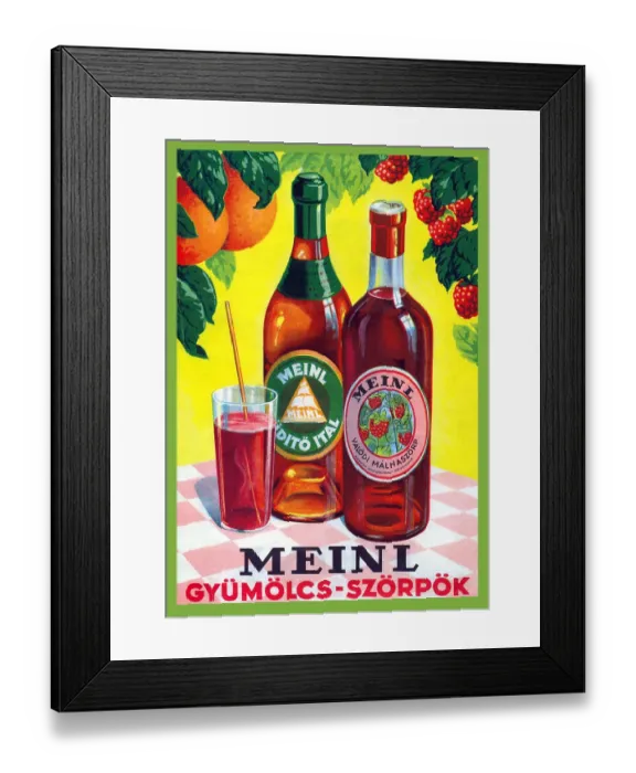 Framed Print : Meinl Gyumolcs-Szorpok
