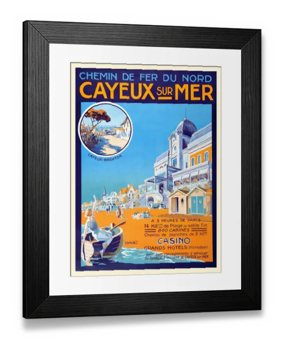Framed Print : Cayeux sur Mer Framed Print : Cayeux sur Mer