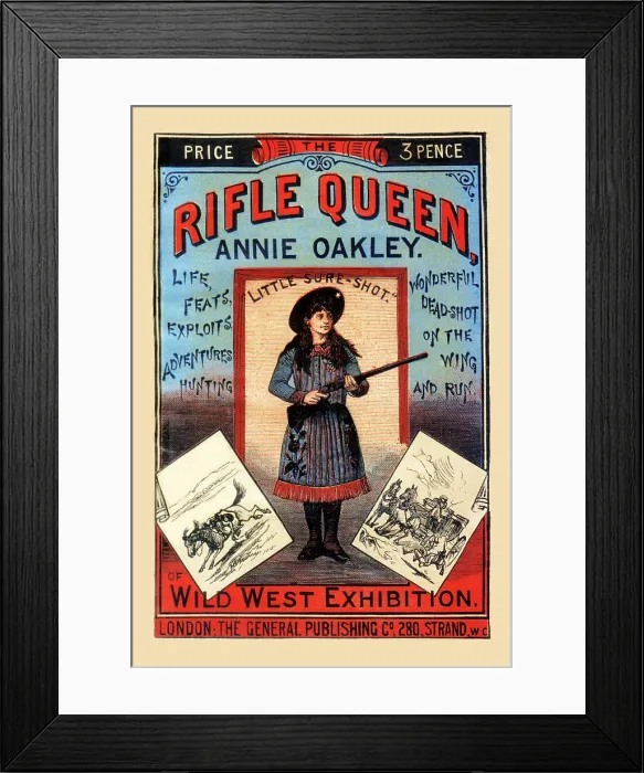 Framed Print : Rifle Queen