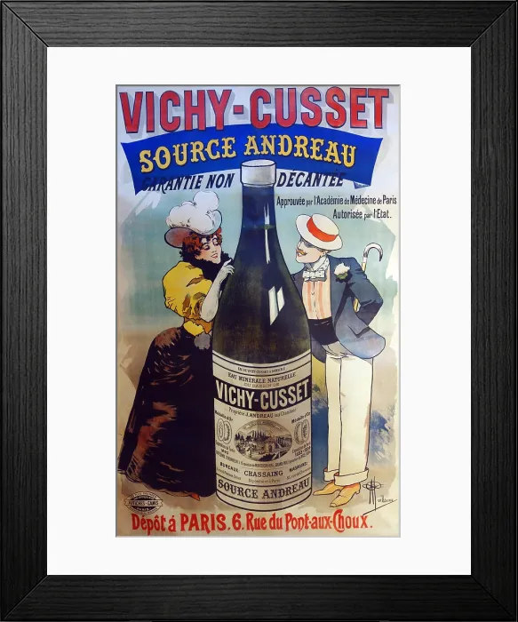 Framed Print : Vichy-Cusset Source Andreau Framed Print : Vichy-Cusset Source Andreau
