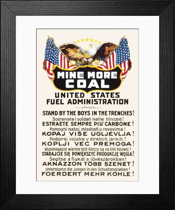 Framed Print : Mine More Coal Framed Print : Mine More Coal