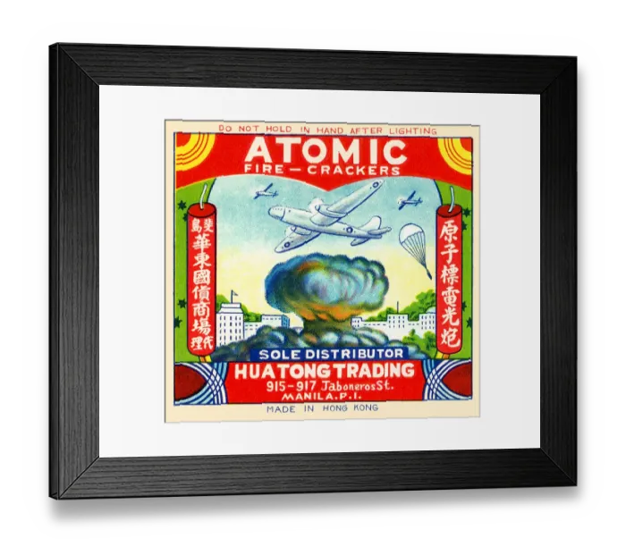 Framed Print : Atomic Fire-Crackers Framed Print : Atomic Fire-Crackers