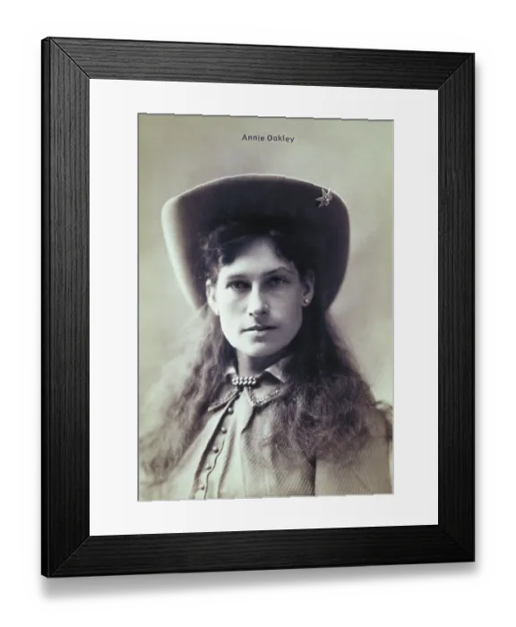 Framed Print : Annie Oakley Framed Print : Annie Oakley