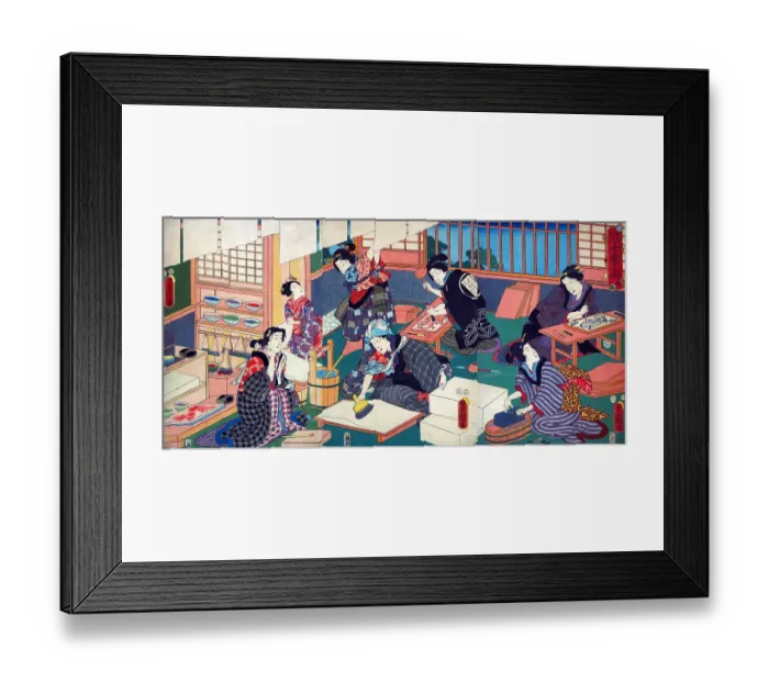 Framed Print : Women artisans Framed Print : Women artisans