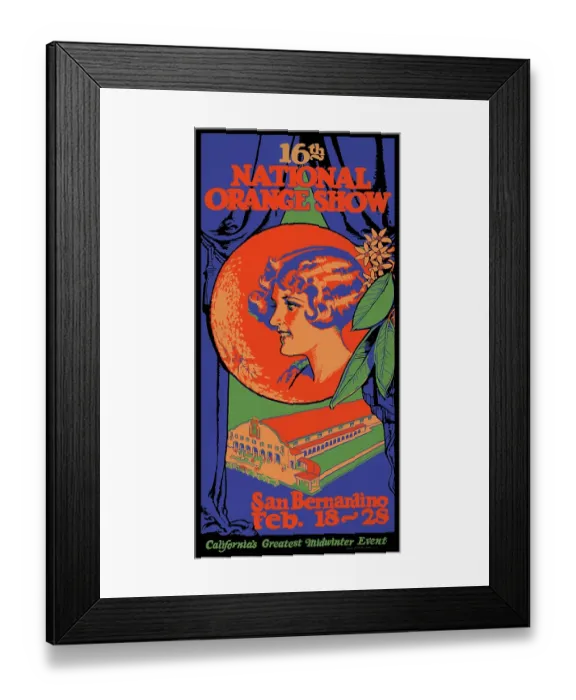 Framed Print : 16th National Orange Show Framed Print : 16th National Orange Show