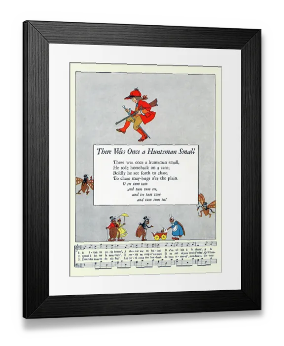 Framed Print : There Was Once a Huntsman Small Framed Print : There Was Once a Huntsman Small
